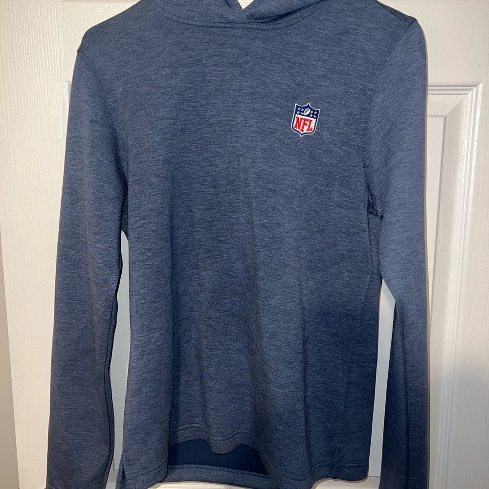 Womens NFL Heather Navy Hoodie